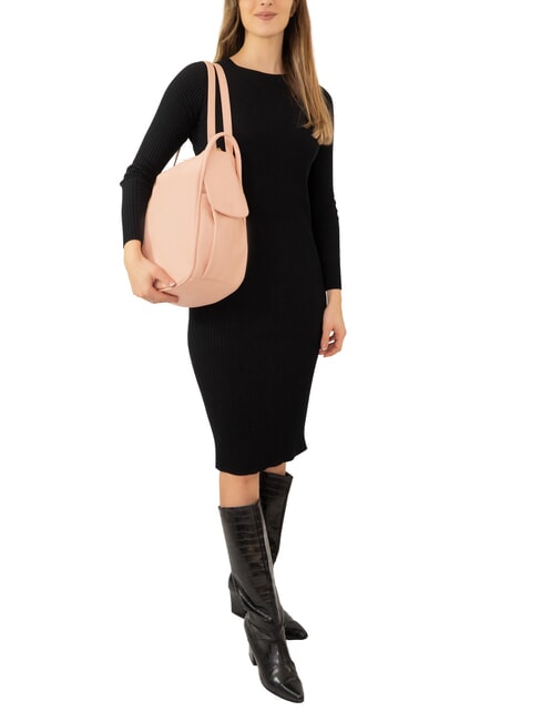 TRIO Rucksack aus Nappaleder Lachs - Damentaschen