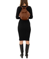 LESAC TRIO Rucksack aus Nappaleder Schokolade - Damentaschen - 6