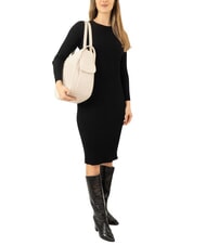 LESAC TRIO Rucksack aus Nappaleder Puderrosa - Damentaschen - 4