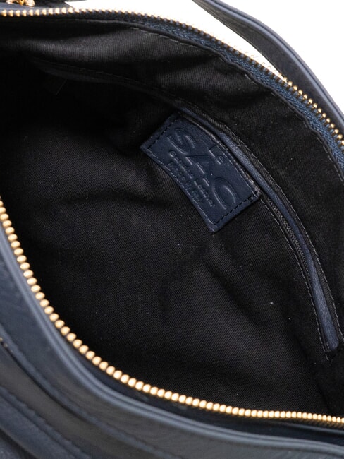 TRIO Rucksack aus Nappaleder Blau - Damentaschen