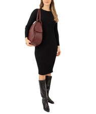 LESAC TRIO Rucksack aus Nappaleder Traubentrester - Damentaschen - 4