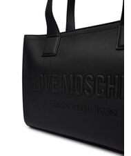 LOVE MOSCHINO SIGNATURE LOVE Schultertasche Schwarz - Damentaschen - 3