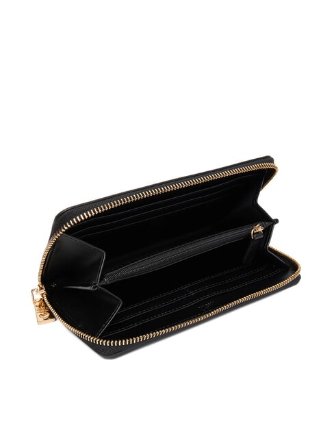 BOLD LOVE Gro&szlig;e Geldb&ouml;rse mit Rei&szlig;verschluss Schwarz - Brieftaschen Damen