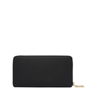 LOVE MOSCHINO BOLD LOVE Gro&szlig;e Geldb&ouml;rse mit Rei&szlig;verschluss Schwarz - Brieftaschen Damen - 3