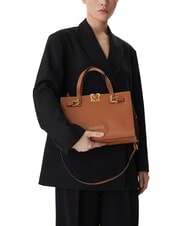 LOVE MOSCHINO SOFT SCULPT Handtasche mit Schulterriemen LEDER - Damentaschen - 5