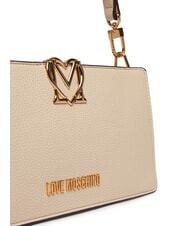 LOVE MOSCHINO SOFT SCULPT Umh&auml;ngetasche Elfenbein - Damentaschen - 3