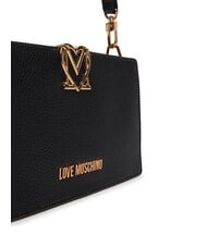 LOVE MOSCHINO SOFT SCULPT Umh&auml;ngetasche Schwarz - Damentaschen - 3