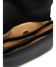 LOVE MOSCHINO JEWEL Schultertasche mit Klappe Schwarz - Damentaschen - 6