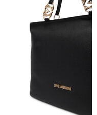 LOVE MOSCHINO JEWEL Schultertasche Schwarz - Damentaschen - 3