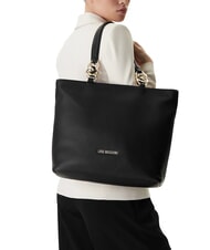 LOVE MOSCHINO JEWEL Schultertasche Schwarz - Damentaschen - 5