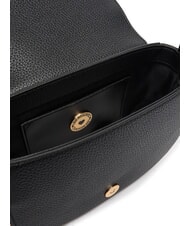 LOVE MOSCHINO GIANT Schultertasche mit Klappe Schwarz - Damentaschen - 6