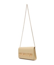LOVE MOSCHINO SMART DAILY Clutch mit Kettenschulterriemen Butter - Damentaschen - 4
