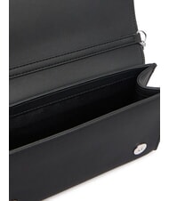 LOVE MOSCHINO SMART DAILY Clutch mit Kettenschulterriemen schwarzer Lack - Damentaschen - 6