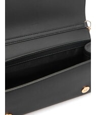 LOVE MOSCHINO SMART DAILY Clutch mit Kettenschulterriemen Schwarz - Damentaschen - 6