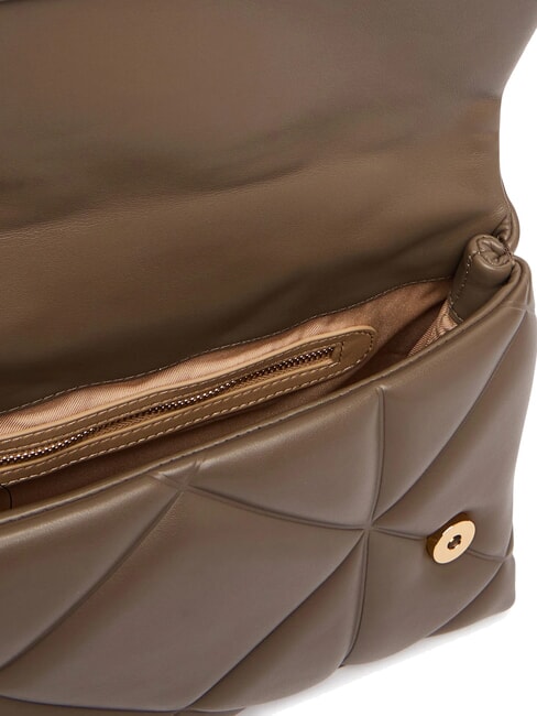 EMBOSSED Aktentasche mit Schultergurt Dreck - Damentaschen