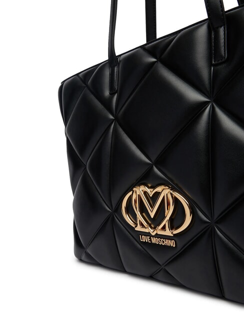 EMBOSSED Schultertasche Schwarz - Damentaschen