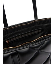 LOVE MOSCHINO EMBOSSED Schultertasche Schwarz - Damentaschen - 6