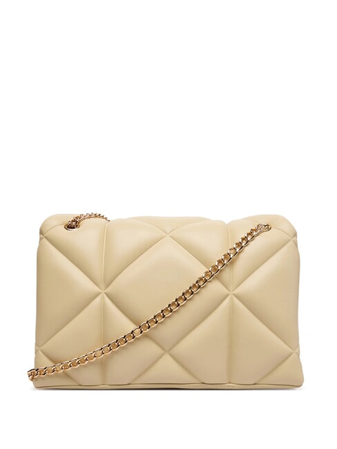 EMBOSSED Wandelbare Schultertasche Butter - Damentaschen