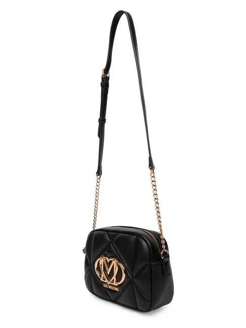 EMBOSSED Kameratasche Schwarz - Damentaschen