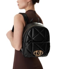 LOVE MOSCHINO EMBOSSED Rucksack mit Tasche Schwarz - Damentaschen - 5