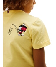TOMMY HILFIGER TH KIDS Kurz&auml;rmeliges Baumwoll-T-Shirt Zitronengras - Kinder-T-Shirt - 3