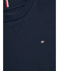 TOMMY HILFIGER TH KIDS Kurz&auml;rmeliges T-Shirt mit Flaggenstickerei dunkle Nachtmarine - Kinder-T-Shirt - 3