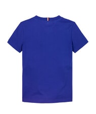 TOMMY HILFIGER TH KIDS Kurzarm-T-Shirt f&uuml;r Kinder Keilblau - Kinder-T-Shirt - 5