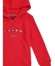 TOMMY HILFIGER TH KIDS Kapuzenpullover mit Flaggenstickerei - Sweatshirts Kinder