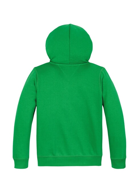 TH KIDS Kinder-Sweatshirt mit durchgehendem Rei&szlig;verschluss strahlend gr&uuml;n - Sweatshirts Kinder