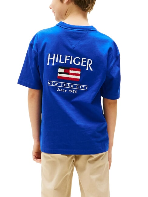 TH KIDS Kurz&auml;rmeliges T-Shirt mit Flagge Keilblau - Kinder-T-Shirt
