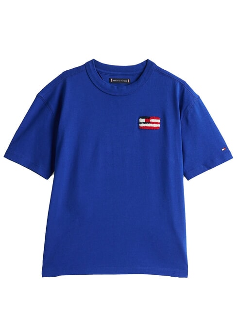 TH KIDS Kurz&auml;rmeliges T-Shirt mit Flagge Keilblau - Kinder-T-Shirt