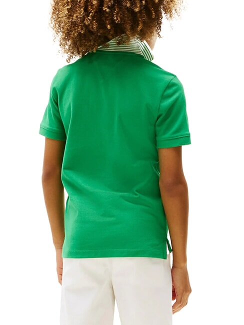 TH KIDS Kurzarm-Poloshirt f&uuml;r Kinder strahlend gr&uuml;n - Kinder-T-Shirt