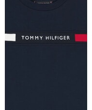 TOMMY HILFIGER TH KIDS Kurz&auml;rmeliges T-Shirt mit Logostickerei dunkle Nachtmarine - Kinder-T-Shirt - 4