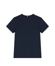 TOMMY HILFIGER TH KIDS Kurz&auml;rmeliges T-Shirt mit Logostickerei dunkle Nachtmarine - Kinder-T-Shirt - 5