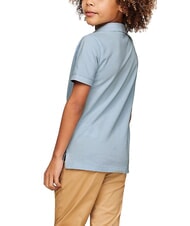 TOMMY HILFIGER TH KIDS Kurz&auml;rmeliges Poloshirt aus Baumwolle luftiges Blau - Kinder-T-Shirt - 2