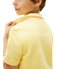 TOMMY HILFIGER TH KIDS Kurzarm-Poloshirt f&uuml;r Kinder Zitronengras - Kinder-T-Shirt - 4