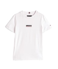 TOMMY HILFIGER TH KIDS Kurz&auml;rmeliges T-Shirt mit Flagge Wei&szlig; - Kinder-T-Shirt - 3