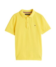 TOMMY HILFIGER TH KIDS Kurz&auml;rmeliges Poloshirt aus Baumwolle gelbe Sternfrucht - Kinder-T-Shirt - 4