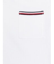 TOMMY HILFIGER TH KIDS Kurz&auml;rmeliges T-Shirt mit Tasche Wei&szlig; - Kinder-T-Shirt - 2