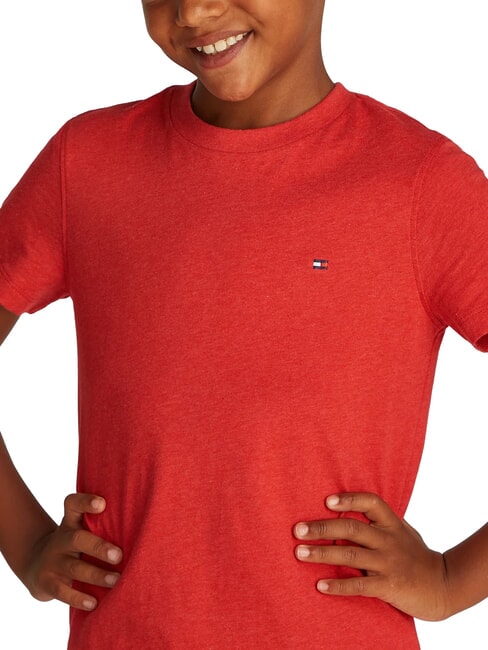 TH KIDS Kurzarm-T-Shirt in regul&auml;rer Passform Apfelrot Heidekraut - Kinder-T-Shirt