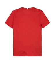 TOMMY HILFIGER TH KIDS Kurzarm-T-Shirt in regul&auml;rer Passform Apfelrot Heidekraut - Kinder-T-Shirt - 5