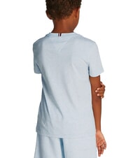 TOMMY HILFIGER TH KIDS Kurzarm-T-Shirt in regul&auml;rer Passform Eisblau - Kinder-T-Shirt - 2