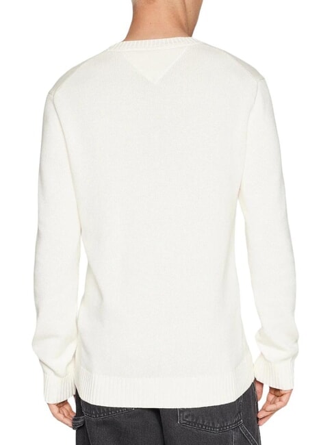 TH JEANS  Rundhalsausschnitt aus Baumwolle altes Wei&szlig; - Herrenpullover