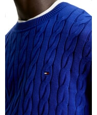 TOMMY HILFIGER TH  Pullover mit Rundhalsausschnitt Keilblau - Herrenpullover - 3