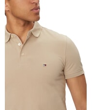 TOMMY HILFIGER 1985  1985 Schmal geschnittenes Poloshirt Sandelholz - Herren-Polo-Shirts/Herren-Polo-Shirt/Herrenpoloshirt/Herrenpoloshirts - 3