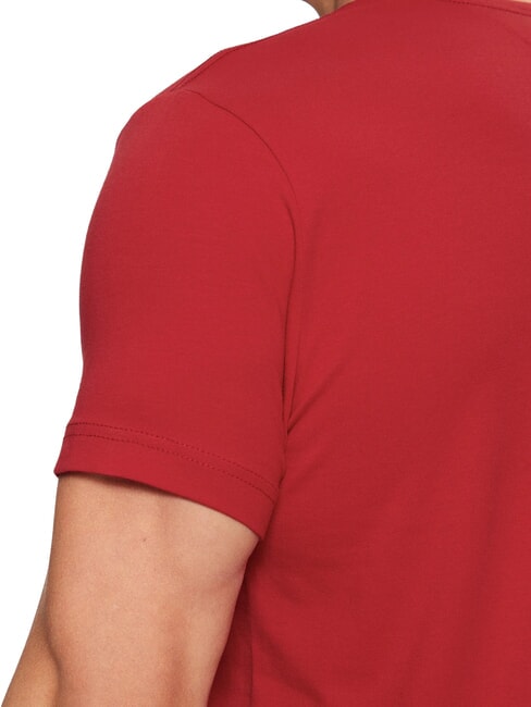  Stretch-T-Shirt f&uuml;r Herren Mittelrot - Herren-T-Shirts
