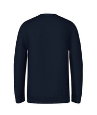 TOMMY HILFIGER TH JEANS  Rundhalsausschnitt aus Baumwolle dunkle Nachtmarine - Herrenpullover - 5