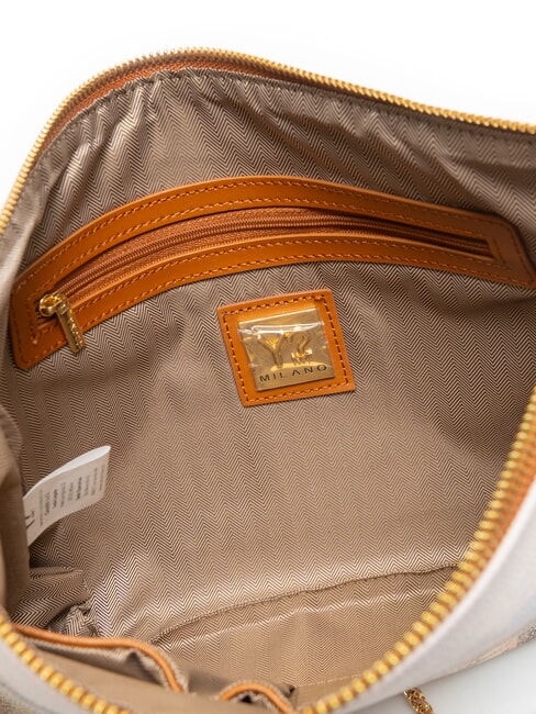 YESBAG Gro&szlig;e Clutch mit Schulterriemen aus Metall Zitronenbaum - Damentaschen