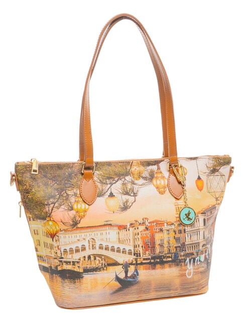 YESBAG Mittelgro&szlig;e Schultertasche Weihnachten in Venedig - Damentaschen