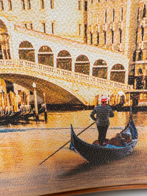 YESBAG Mittelgro&szlig;e Schultertasche Weihnachten in Venedig - Damentaschen